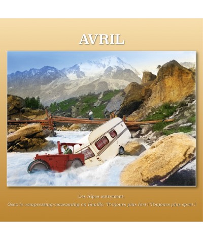 Les Alpes autrement. Osez le compressing-caravanning en famille.